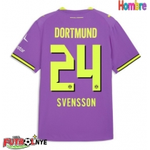 Camiseta Borussia Dortmund Daniel Svensson #24 Tercera Equipación 2026-27 manga corta